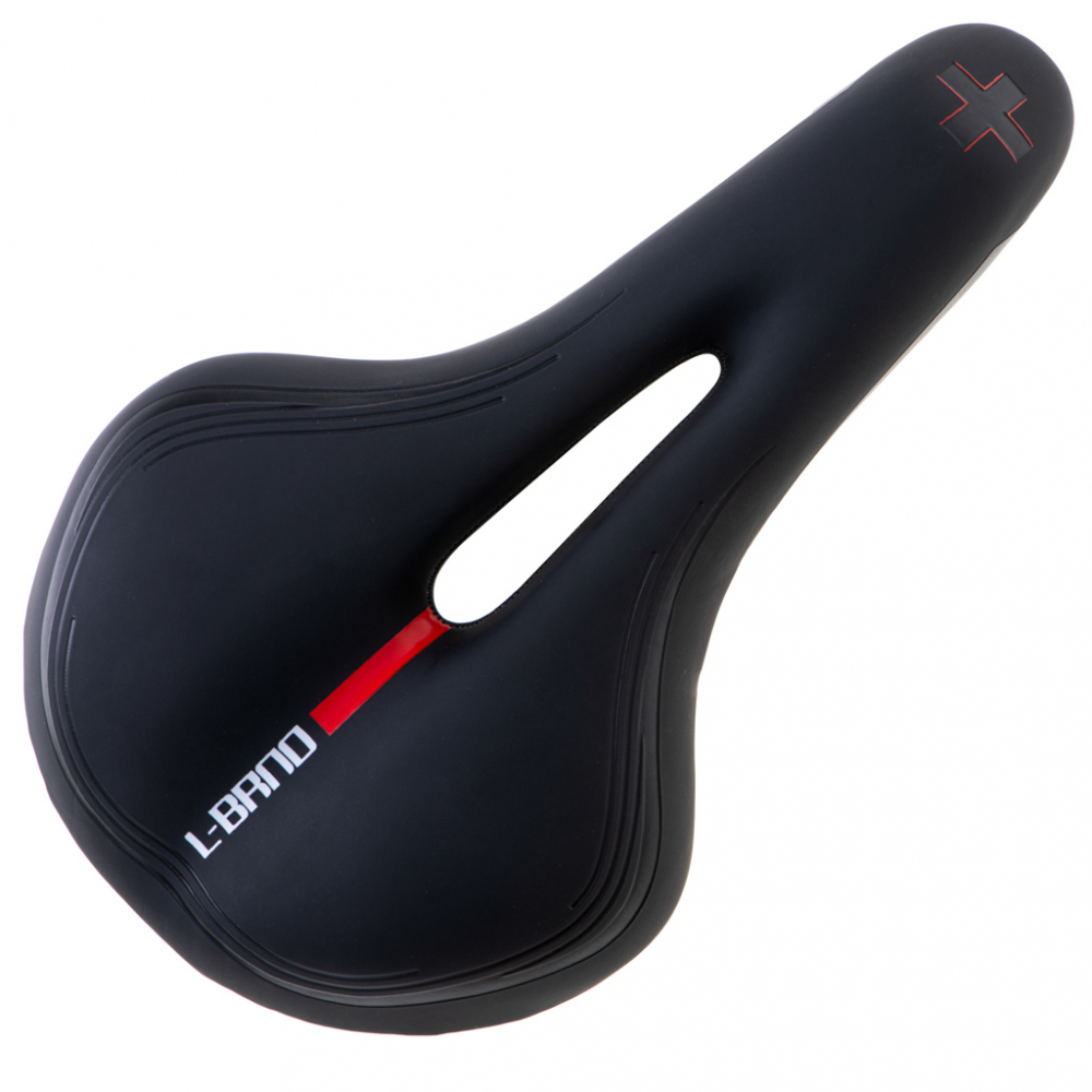 Șa Bicicletă Ergonomică Ikonka, Poliuretan, Negru - imagine 6