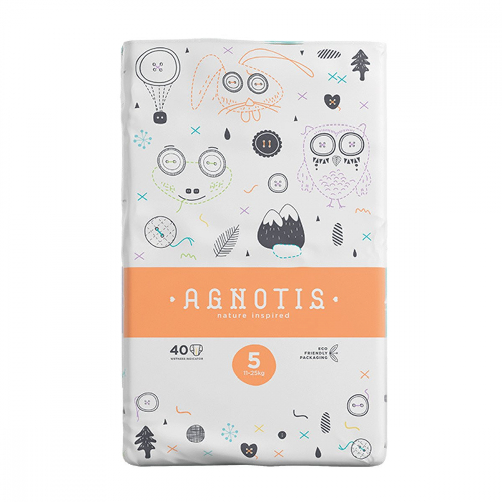 Scutece Hipoalergenice Agnotis 5 (11-25kg) - imagine 5