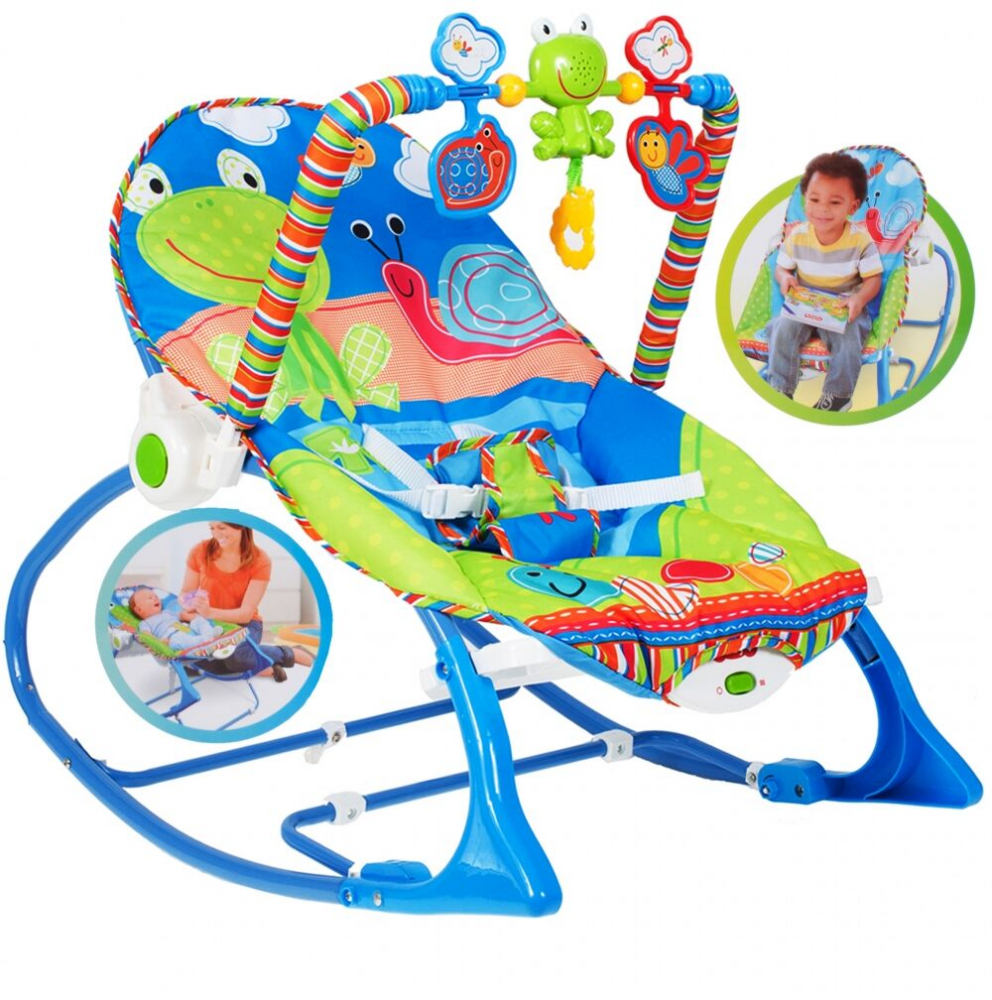 Balansoar Malplay Muzică și Vibrații Blue