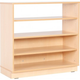 Dulap Flexi 3 rafturi, semideschis – Moje Bambino