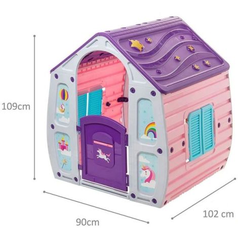 Casuta Unicorn Chipolino Magical House - Joacă - imagine 5