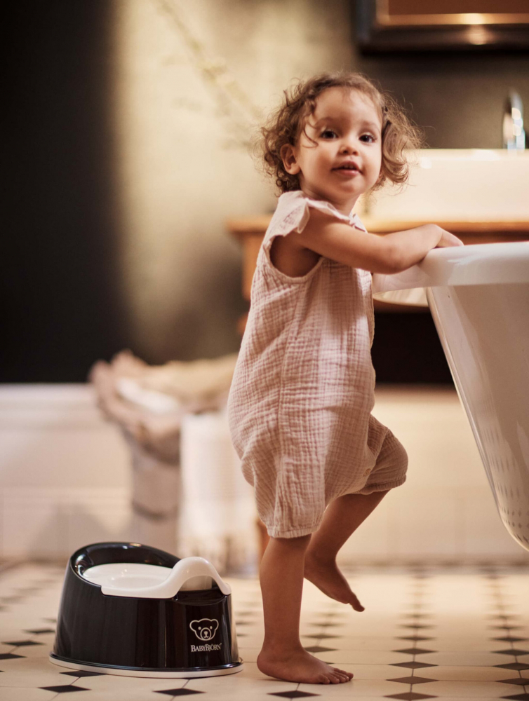 Olita Smart BabyBjorn, Negru/Alb, Ergonomică