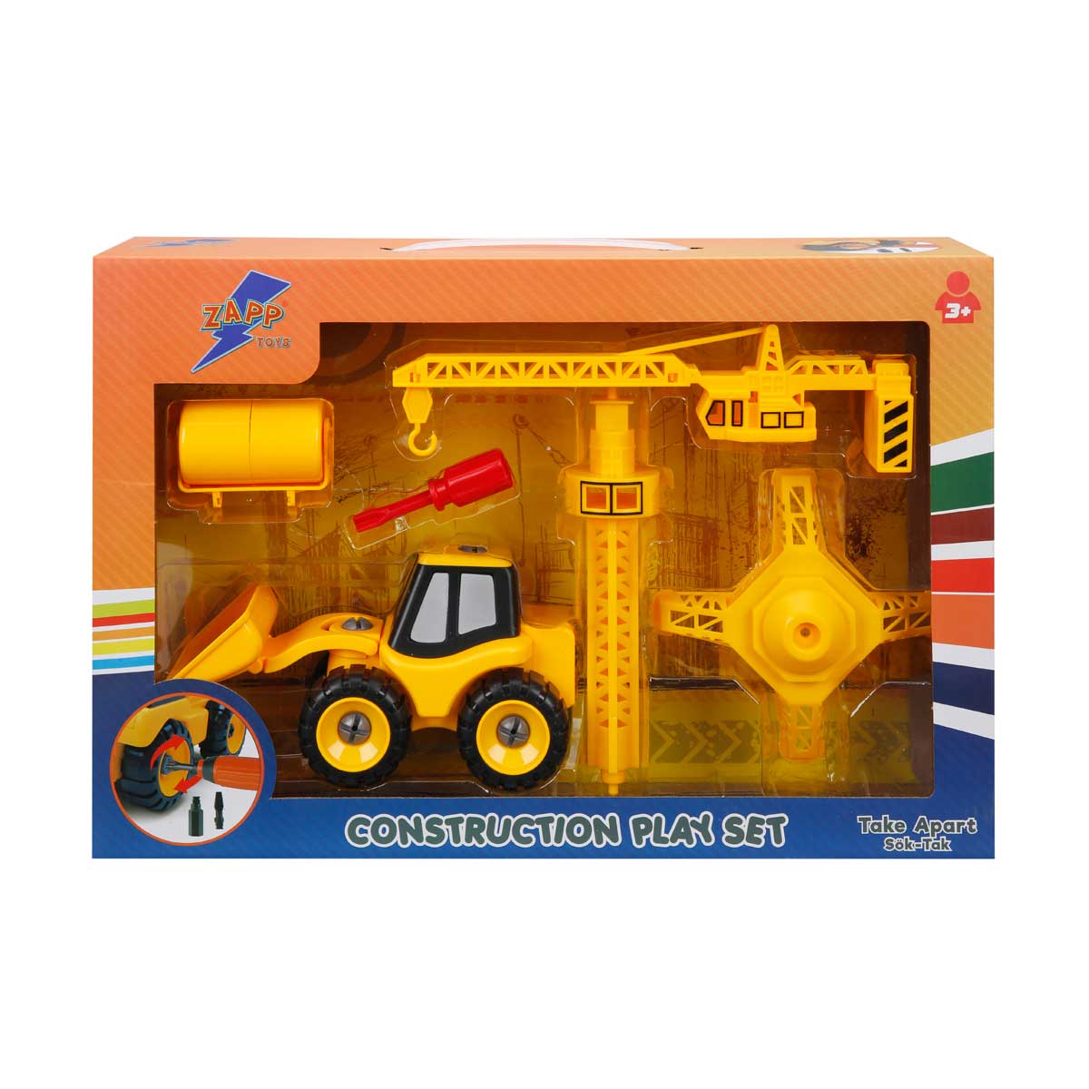 Set Buldozer Zapp Toys cu Accesorii