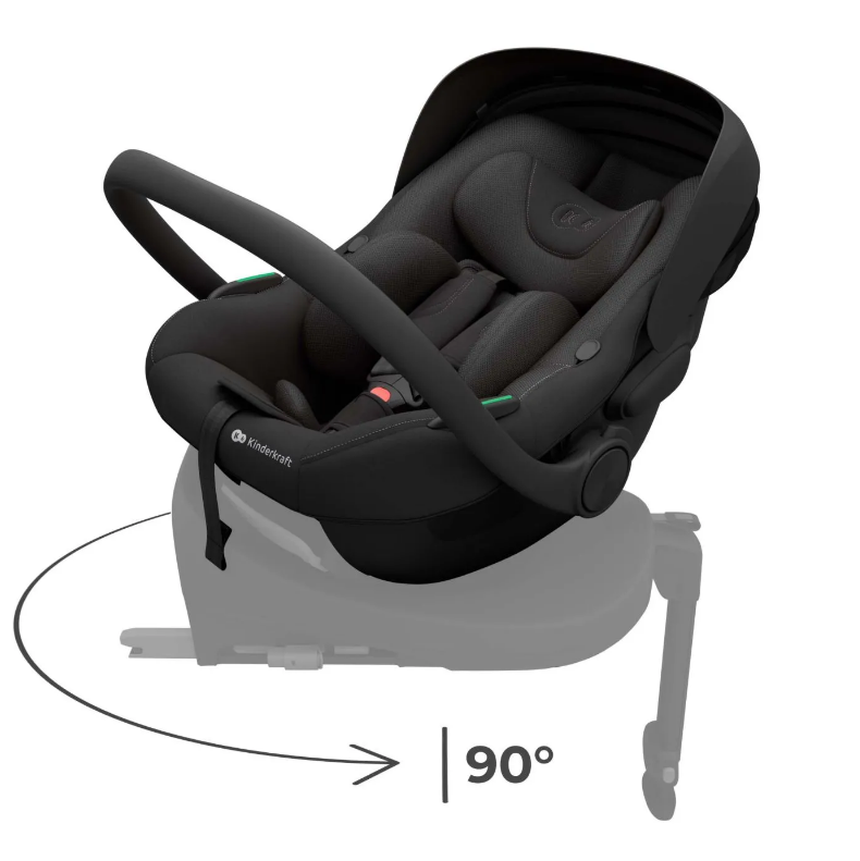 Kinderkraft I-Lite Black - Siguranță I-Size - imagine 2