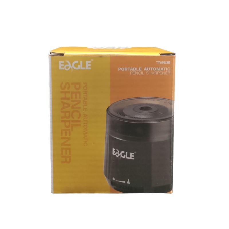Ascutitoare Electrica Eagle USB, 8 mm, Negru