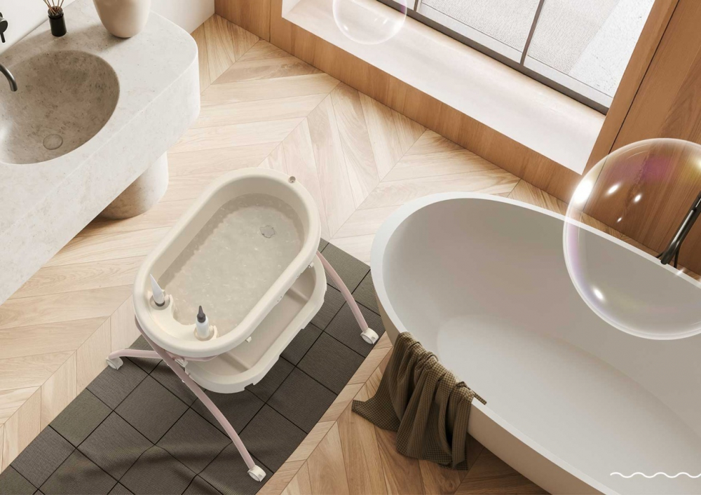 Cadita 2 in 1 Neno Breza | Baie & Infasat - imagine 8