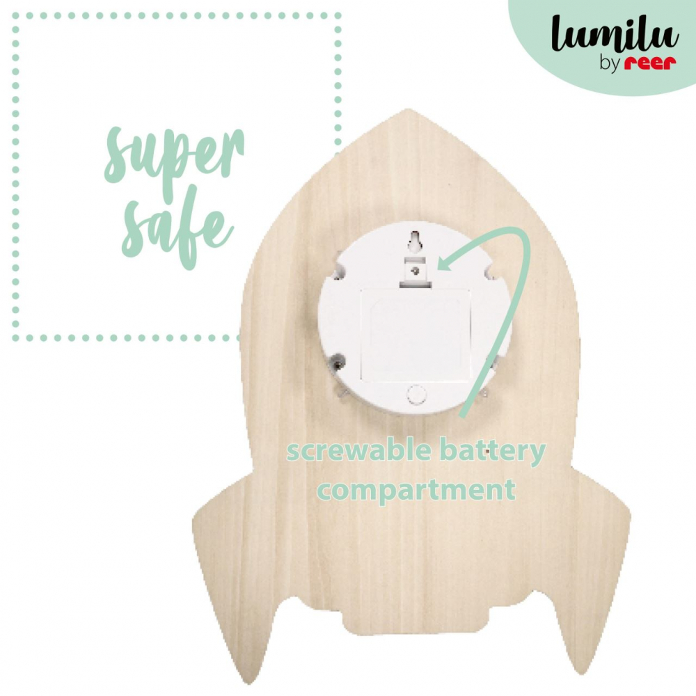 Lampa Veghe Reer Rachetă LED cu Cronometru - imagine 6