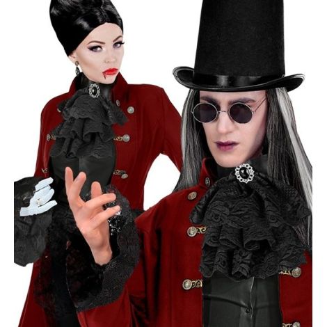 Jabou & Mânșete Dantela Widmann | Costum Nobil/Vampir - imagine 4