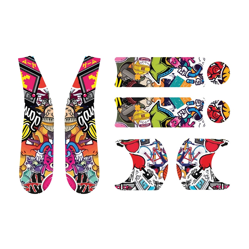 Set Stickere Doona Liki Trike Bomb - Personalizare Unică - imagine 2