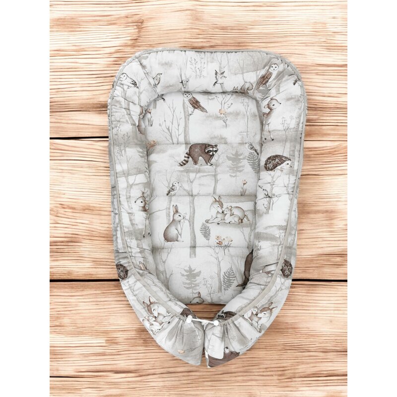 Cosulet Miminu Baby Cocoon Bumbac | Confort Sigur