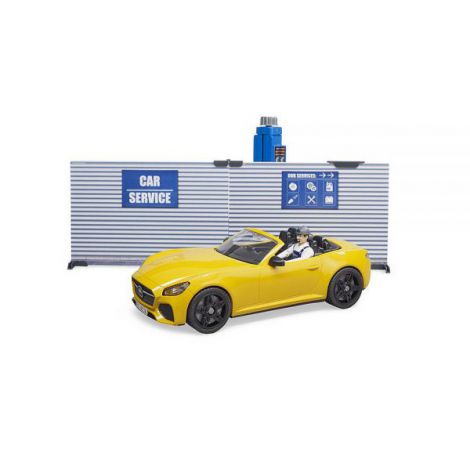 Bruder Service Auto cu Roadster