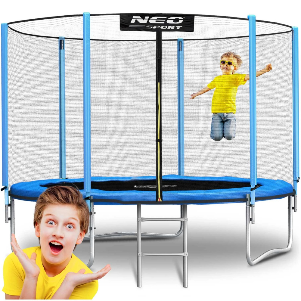 Trambulina Neo-Sport 312cm cu Plasa si Scara