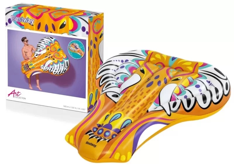 Relaxare la Piscina cu Saltea Bestway, 183x153 cm - imagine 2