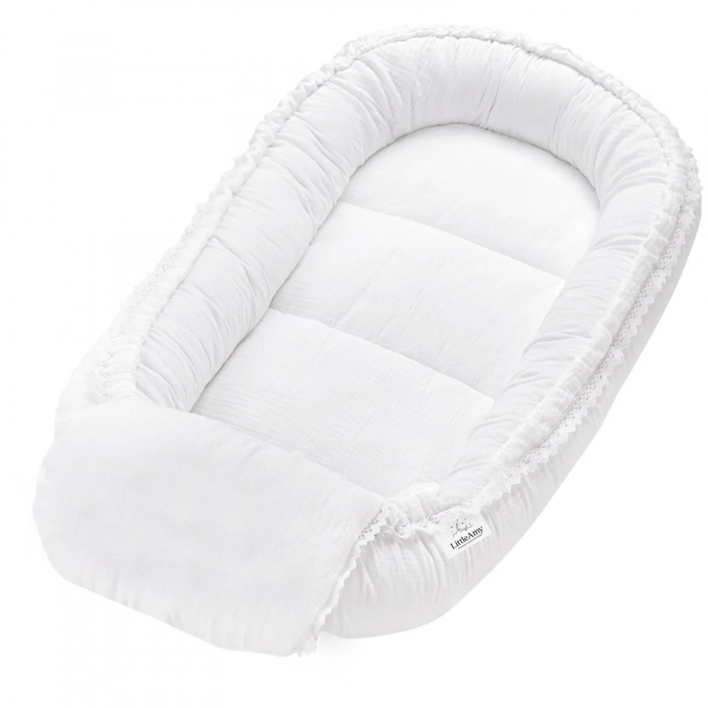 Babynest Muselina Little Amy | Somn Sigur pentru Bebeluși