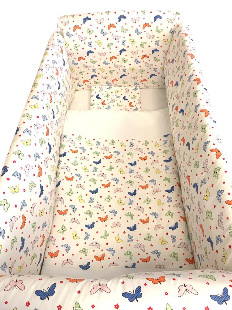 Lenjerie Patut Maxi Fluturasi, 7 Piese, Deseda