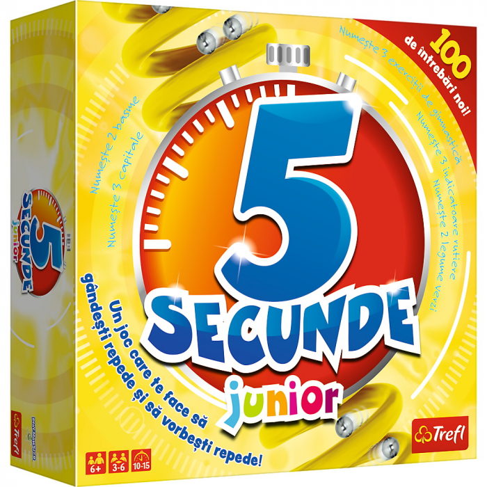 Joc 5 Secunde Junior Trefl - Joc de Indemanare