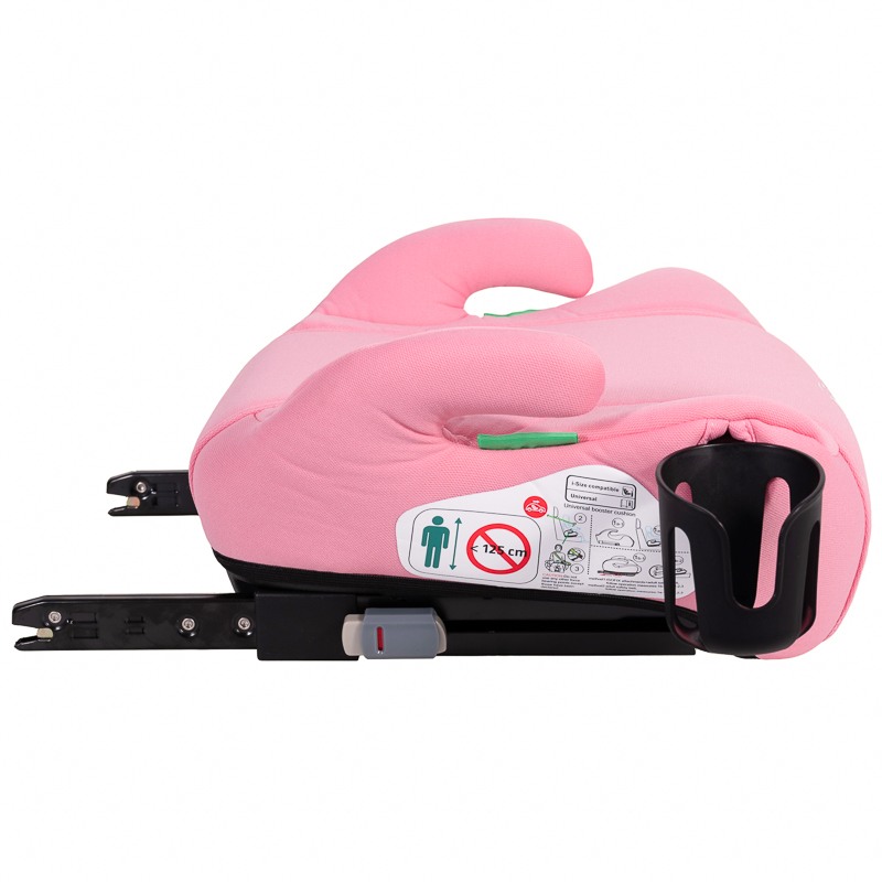 Inaltator Auto ISOFIX Buf Boof Hero iSize Roz - imagine 2