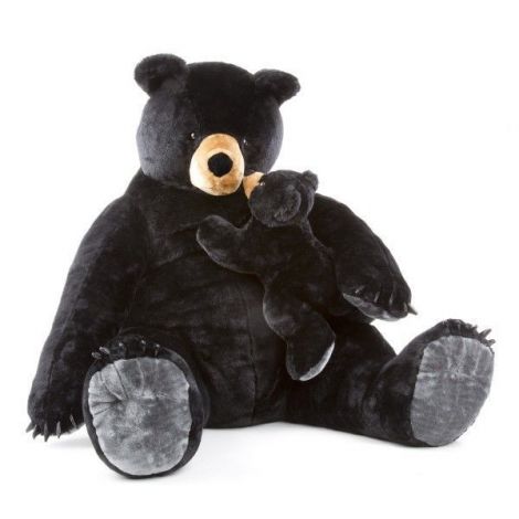 Urs Negru Gigant Melissa & Doug - Prietenul Copilului