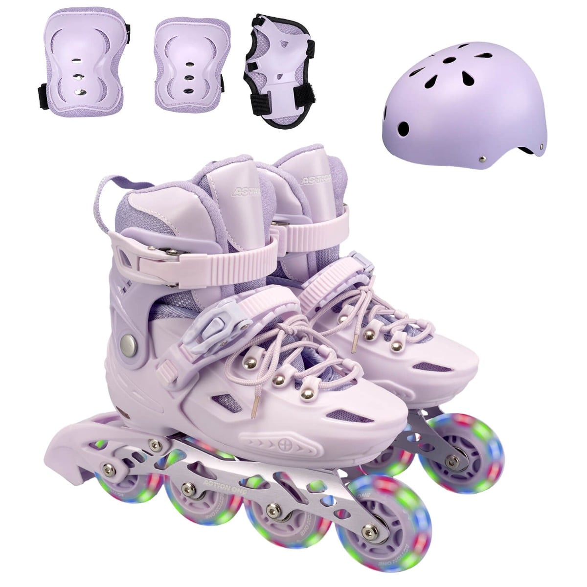 Set Role Action One Pastel S cu Casca si Protectii