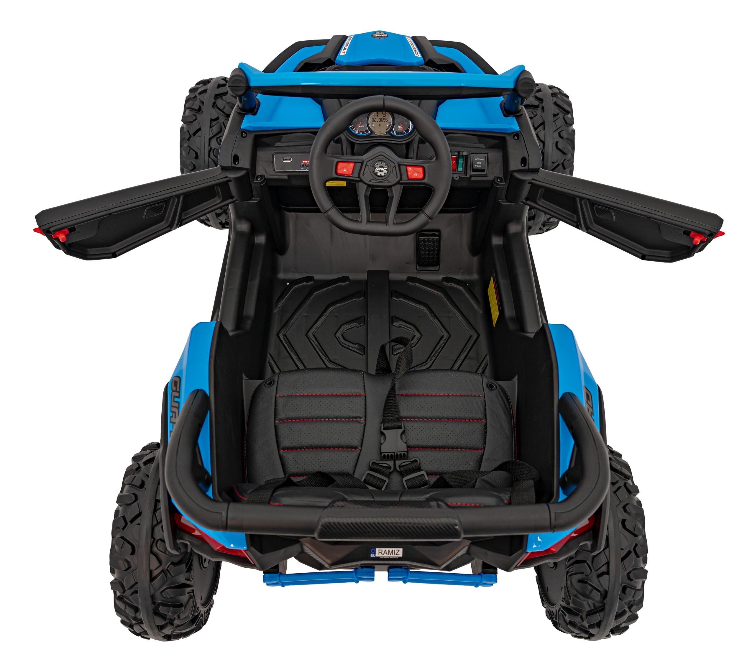 UTV Electric 4x4 Copii Albastru - Autokids - imagine 2