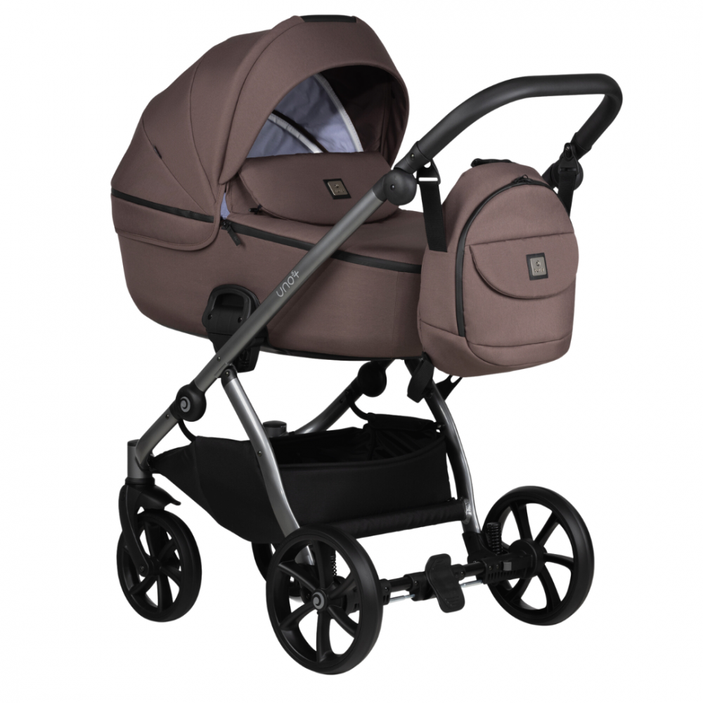 Carucior 2in1 Tutis Uno 5+ Cocoa - Reversibil - imagine 3
