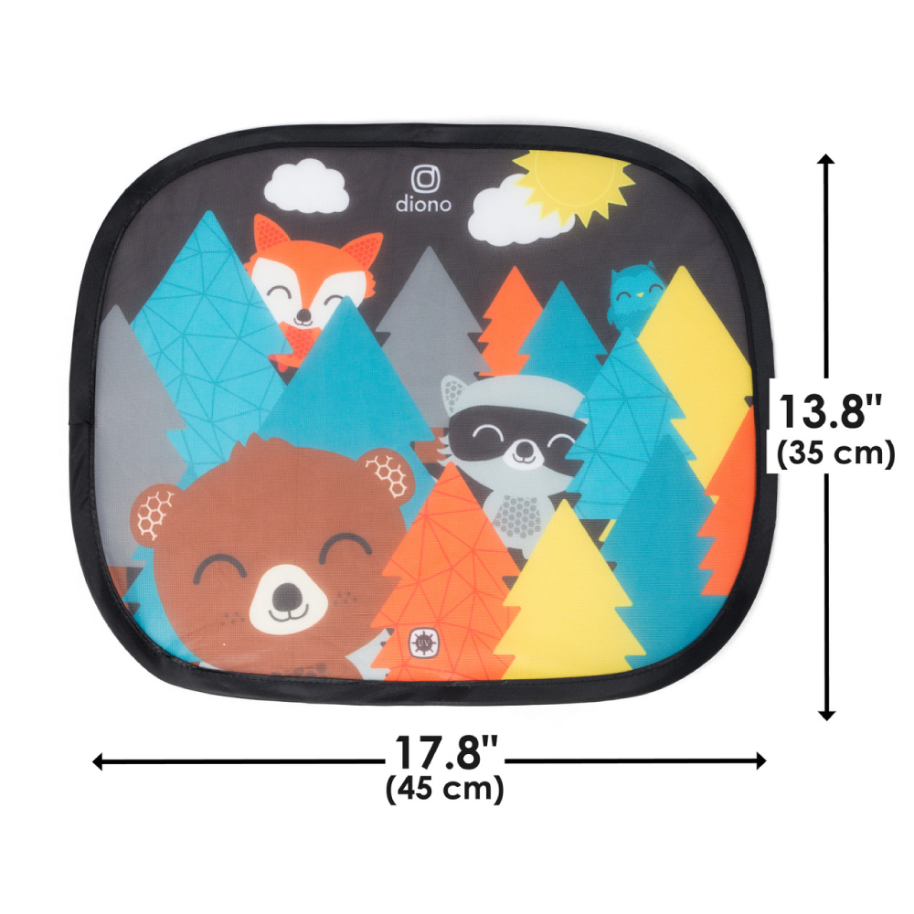 Parasolare Auto Diono Sun Stoppers Copii - imagine 2