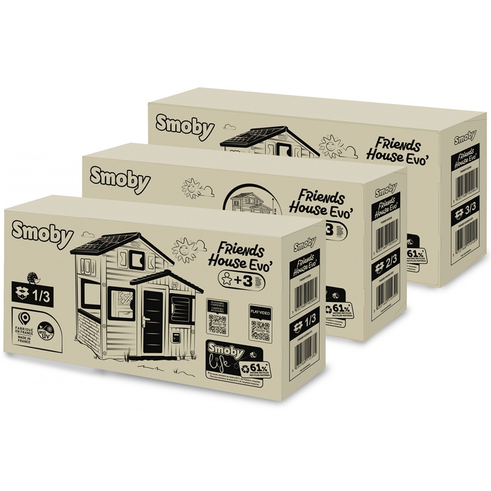 Casuta Smoby Life Friends Evo | Jucarii Exterior - imagine 4