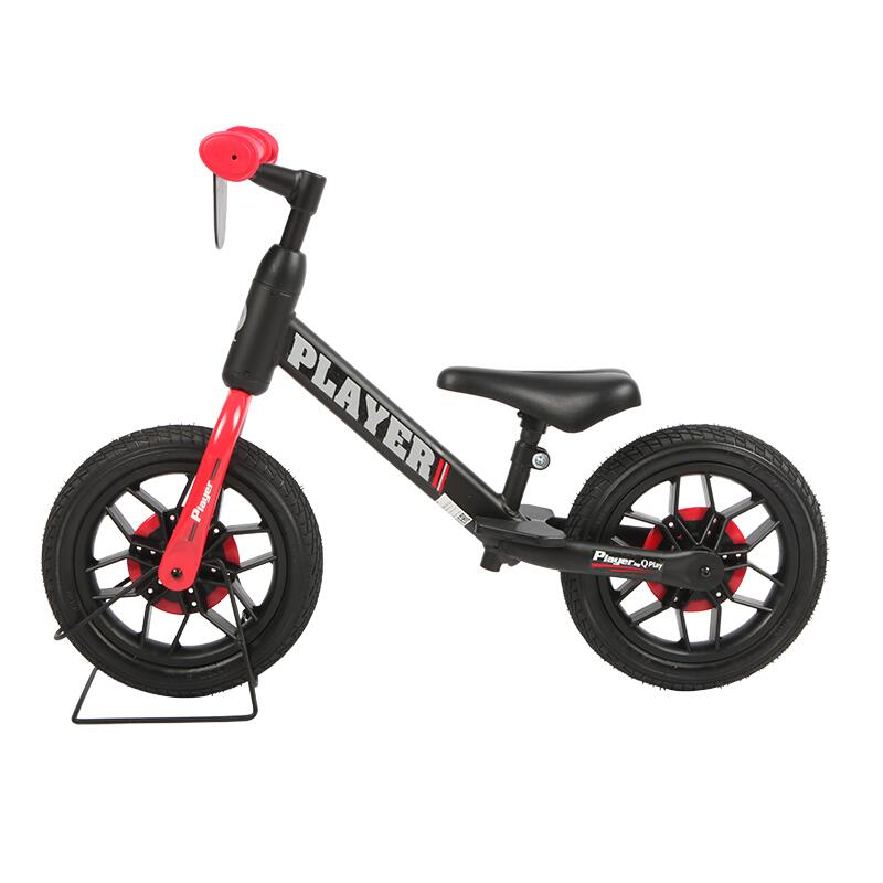 Bicicleta Fără Pedale Qplay Roșu, 3-6 Ani - imagine 2