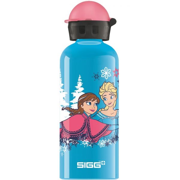 Bidon Sigg Anna & Elsa 0.6l, Aluminiu