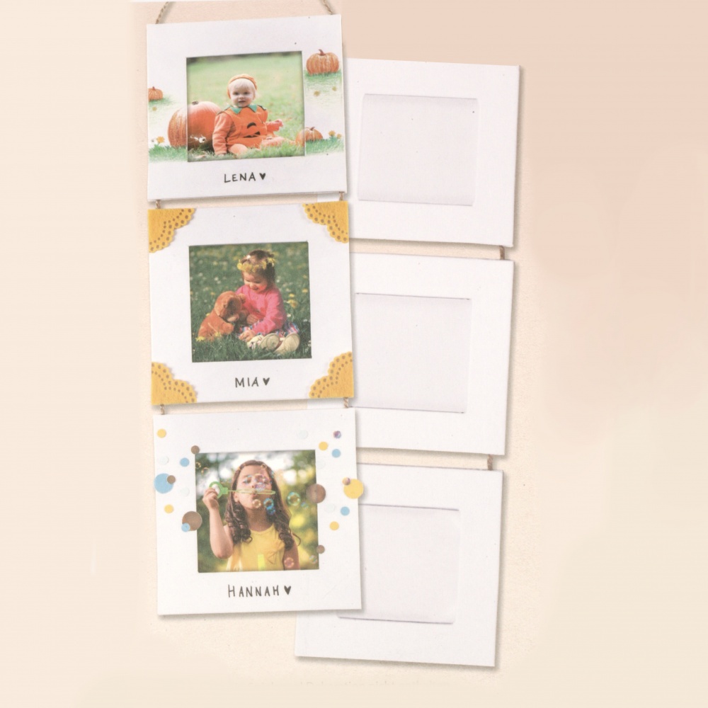 Set Rame Foto Folia 3 Bucăți - Decor Personalizat - imagine 3