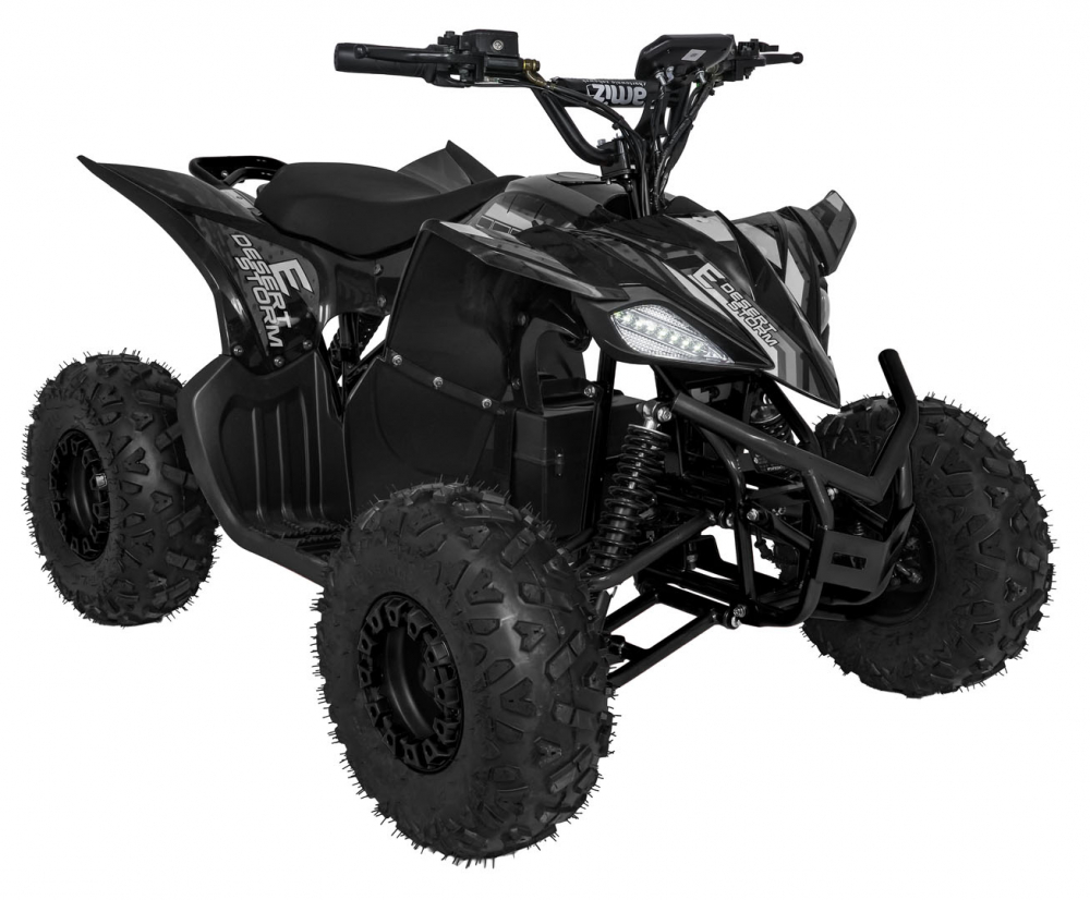 ATV Electric Desert Storm Black Ramiz - Până la 40km/h