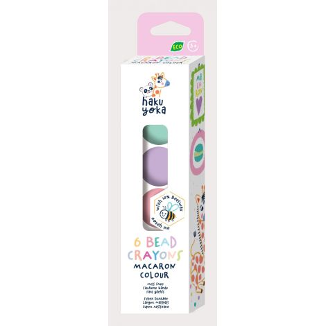 Set Creioane Cerate Haku Yoka Margele, Ecologice