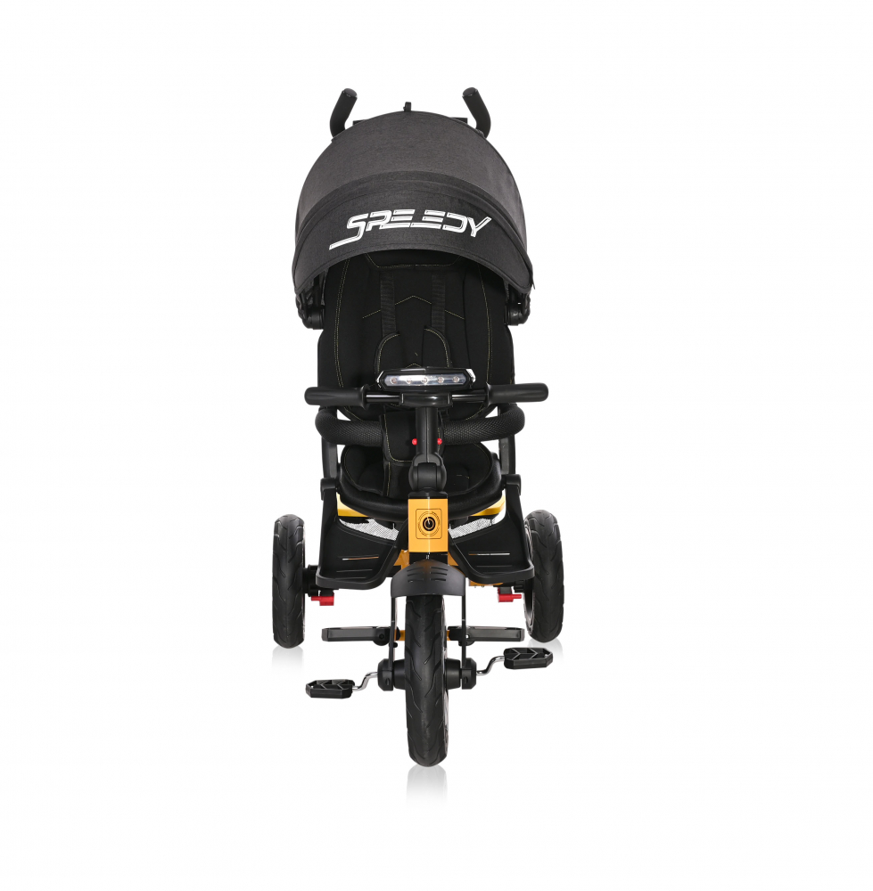 Tricicleta Lorelli Speedy 4 in 1, Galben/Negru