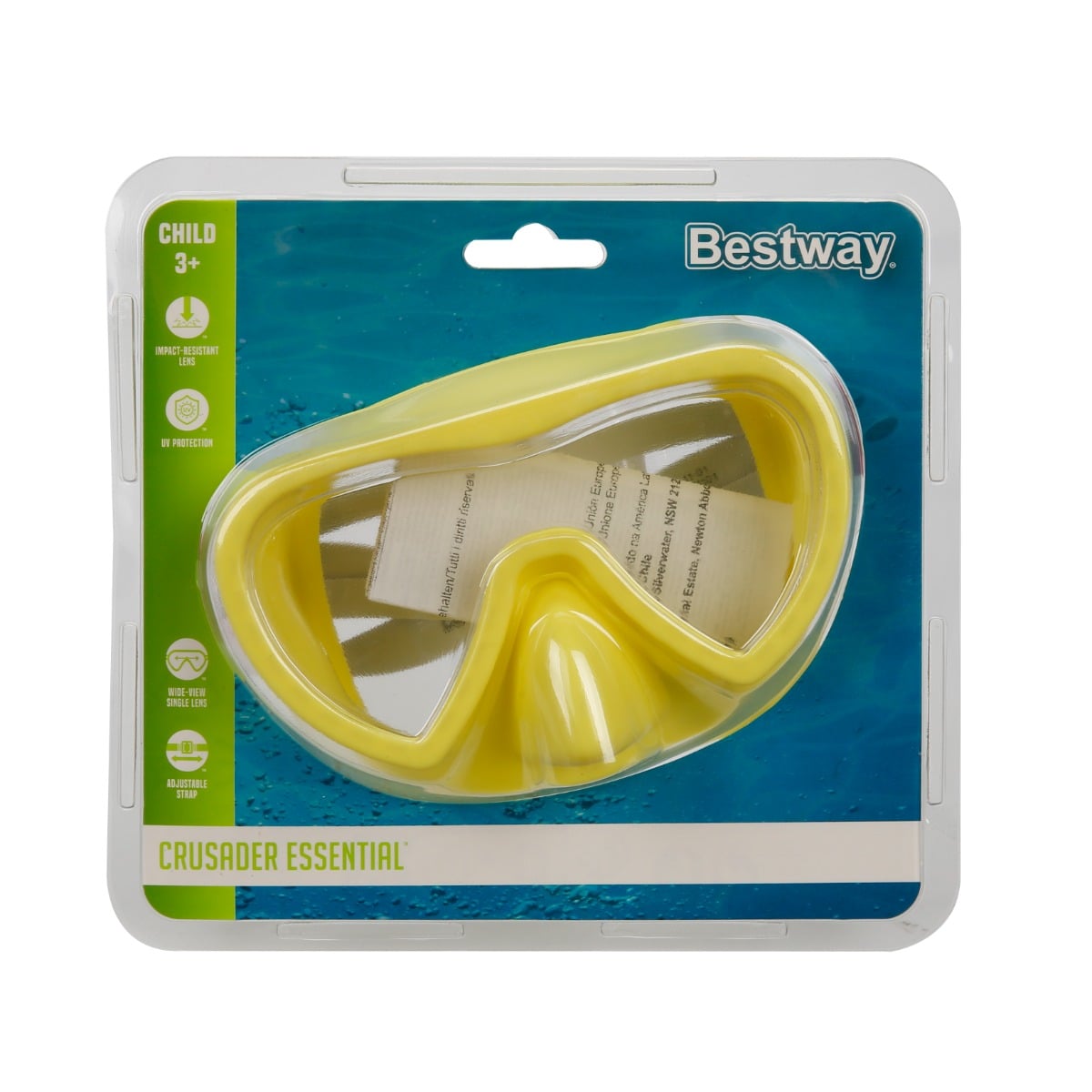 Masca Scufundari Copii Bestway Galben