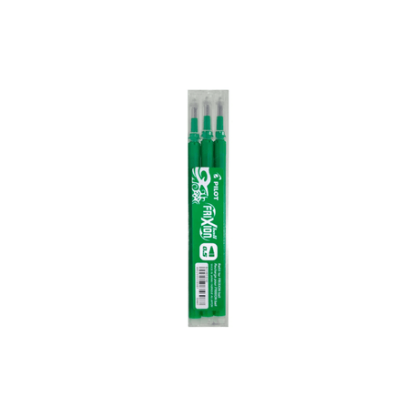 Rezerve Pilot Frixion Clicker 0.5mm, Verde, Set 3 Buc