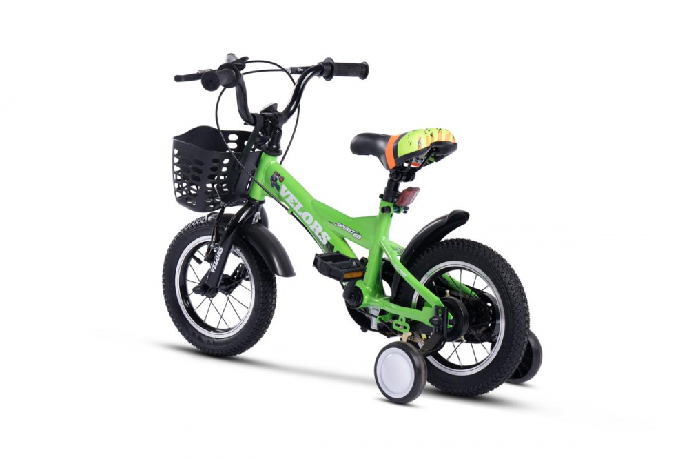 Velors V1401A Bicicleta Verde 14" Copii 3-5 Ani - imagine 2
