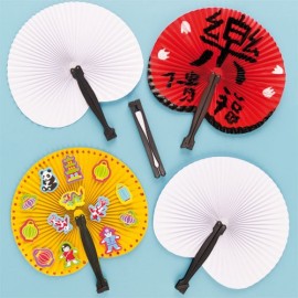 Evantaie Decorative Baker Ross 6 Buc | Creativitate
