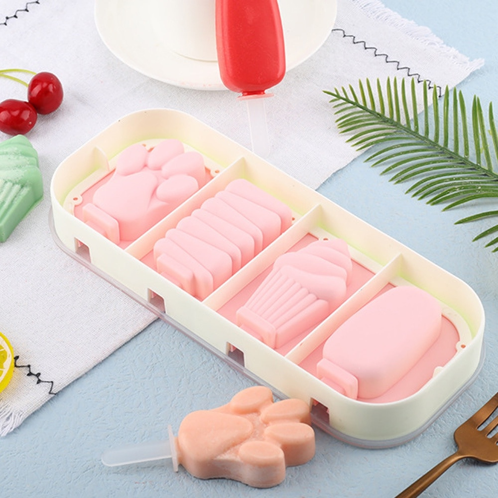 Forma silicon inghetata Kitchenware 4 compart