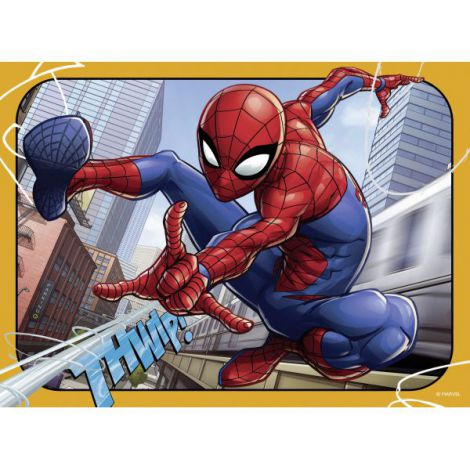 Puzzle Spiderman Ravensburger 12-24 piese - imagine 4