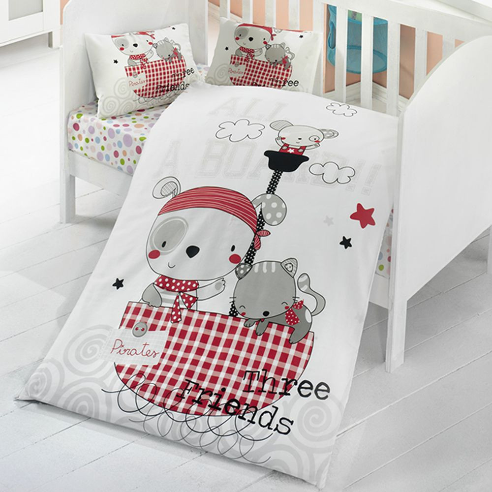 Set Lenjerie 6 Piese Bumbac Ranforce | Victoria Home