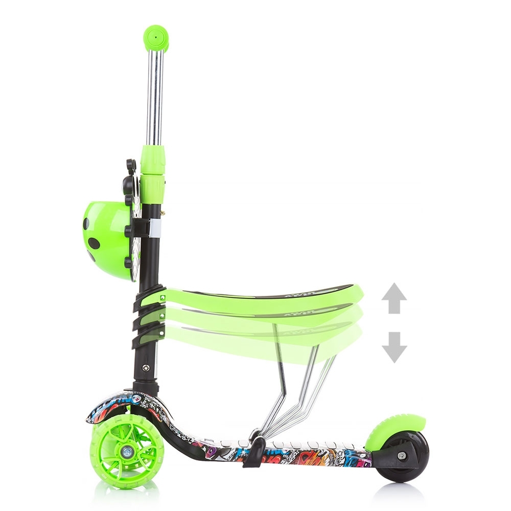 Trotineta 3 in 1 Chipolino Kiddy Evo, cu Mâner și Sezut - imagine 5