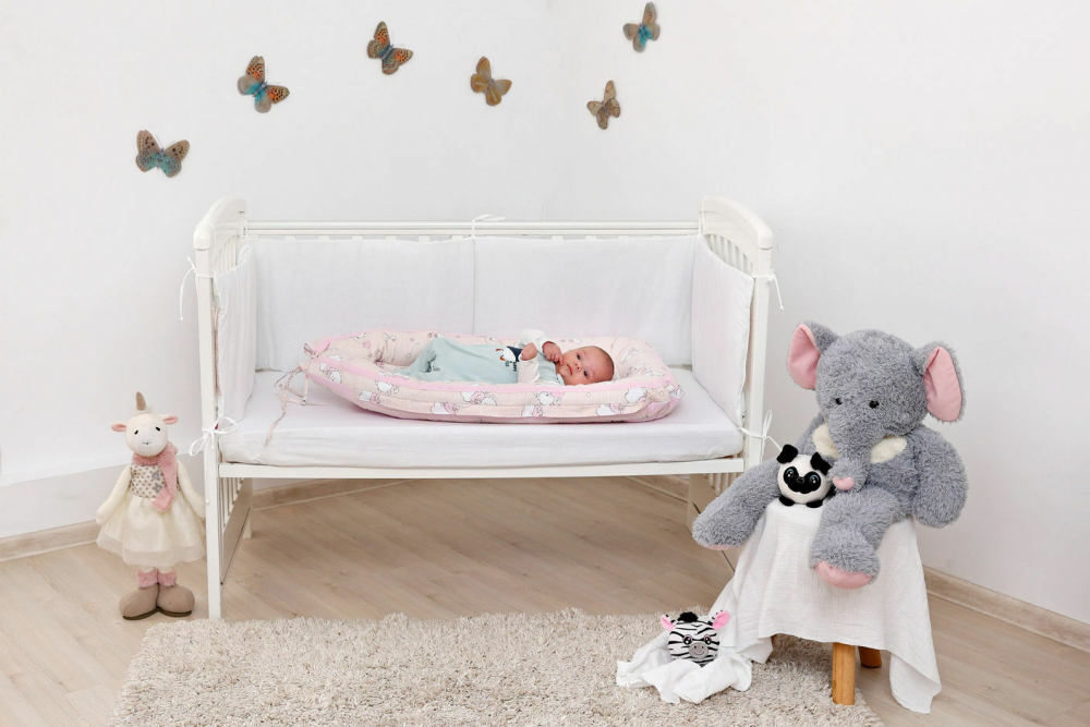 Baby Nest Ursuletul Martinica Roz | Dormit Sigur 100x60 cm - imagine 4