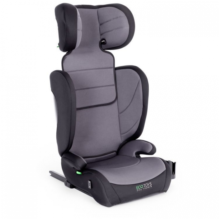 Scaun Auto Ecotoys Isofix i-Size Gri - imagine 4
