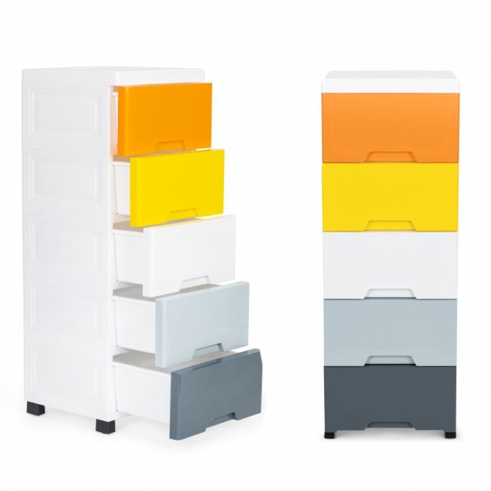 Raft 5 compartimente ModernHome - Organizare Modernă - imagine 8
