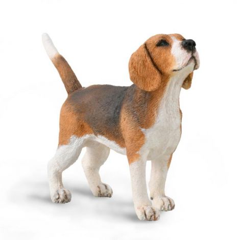 Figurină Beagle Collecta Pictată Manual