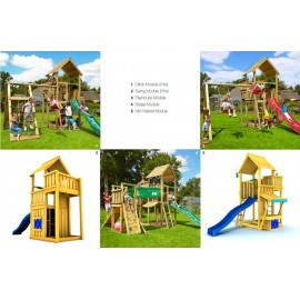 Spațiu Joacă Palace Junglegym, Tobogan 3m - imagine 5