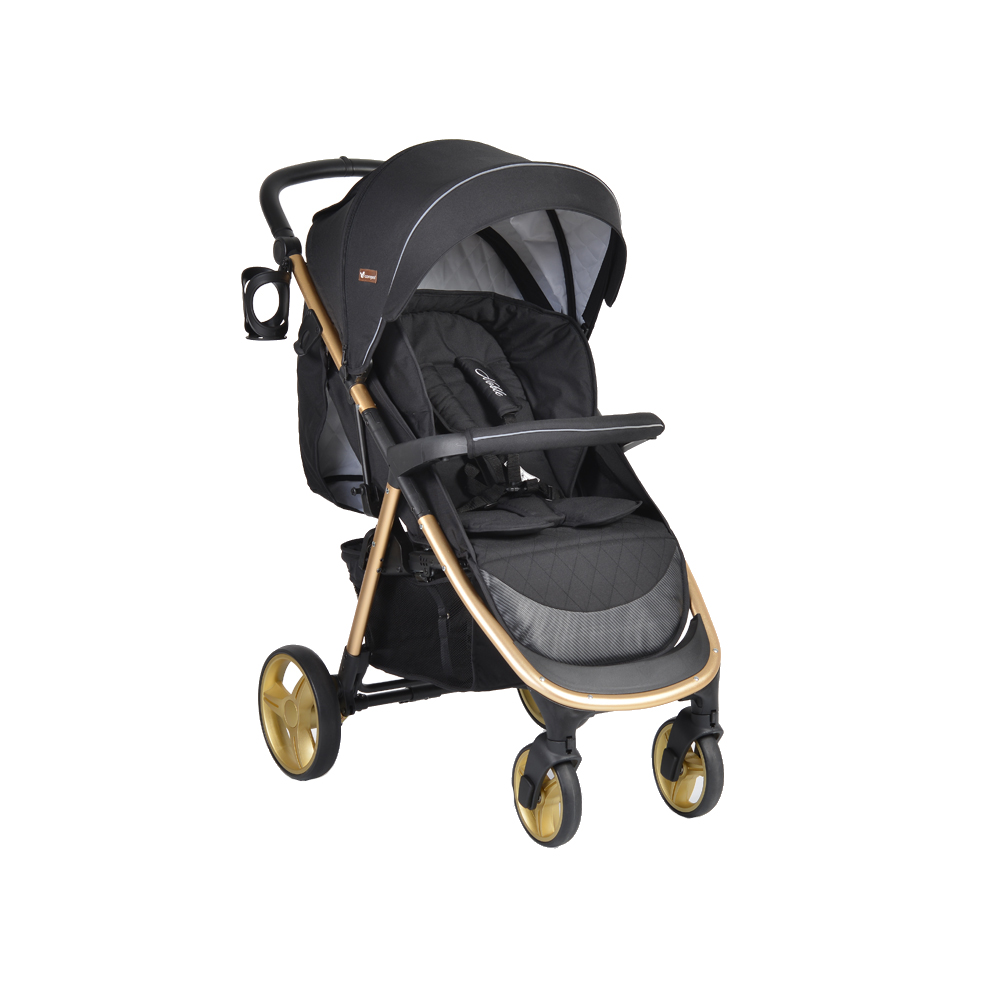 Carucior 3 in 1 Cangaroo Noble Black 0-36 luni - imagine 3