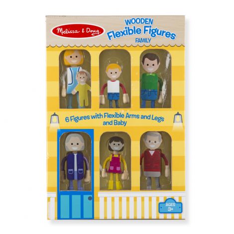 Set Familie Flexibil Melissa & Doug | Joc Creativ - imagine 6