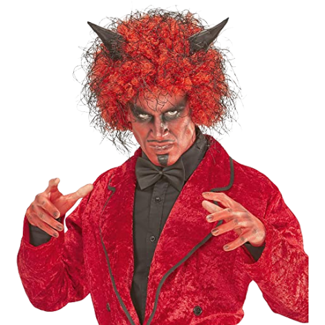 Peruca Lucifer Unisex Widmann Italia | Carnaval