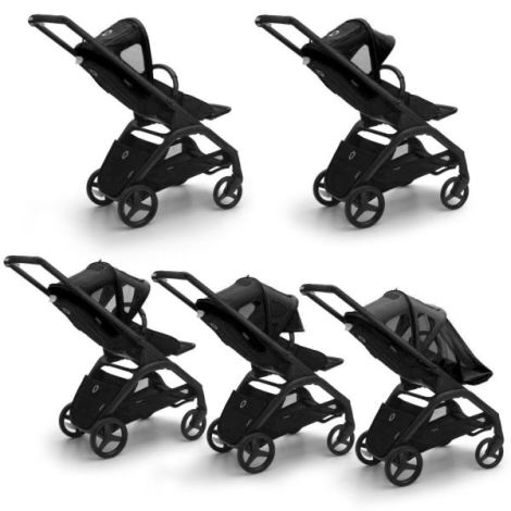 Capotina Bugaboo Dragonfly cu Plasă Insecte Midnight Black - imagine 2